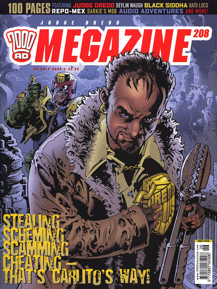 Judge Dredd Megazine (Vol. 4) #208
