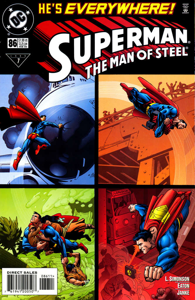 Superman: The Man of Steel #86