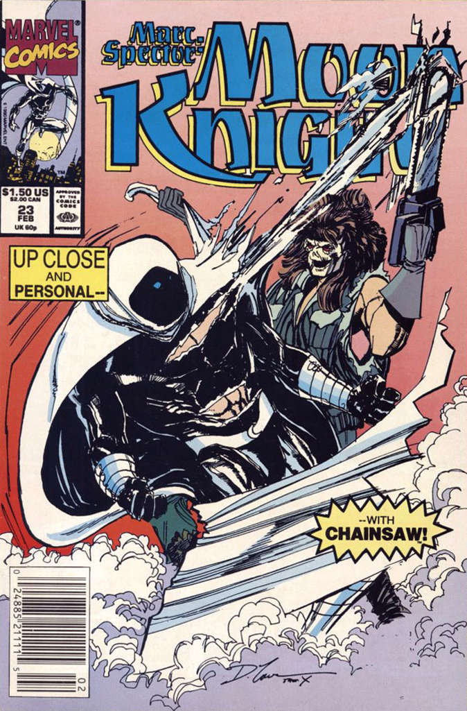 Marc Spector: Moon Knight #23 Newsstand Edition