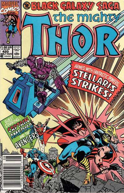 Thor #420 Newsstand Edition