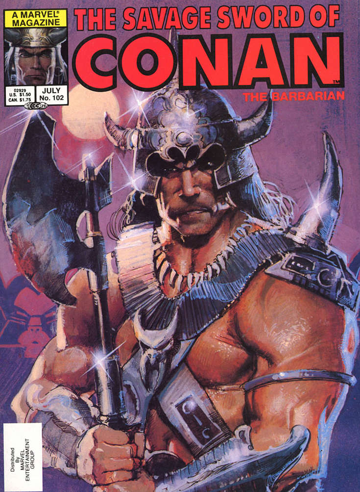 Savage Sword of Conan #102