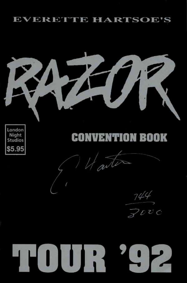 Razor Tour Book #1992 Silver Edition