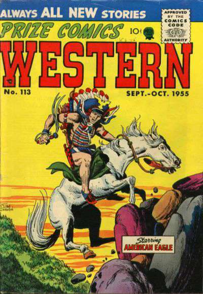 Prize Comics Western #113