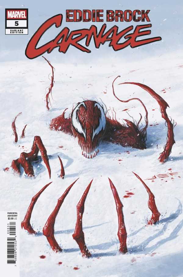 Eddie Brock: Carnage #5 Variation B