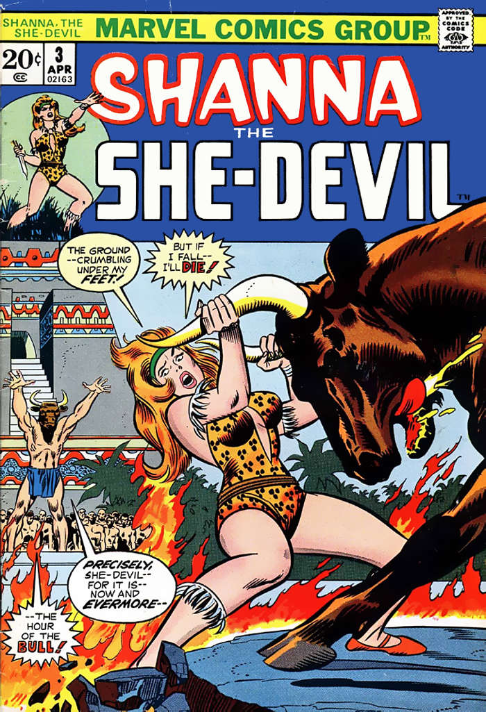 Shanna the She-Devil (1st Series) #3