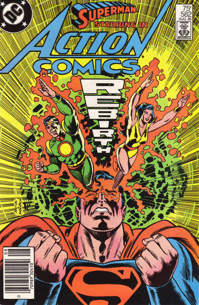 Action Comics #582 Newsstand Edition