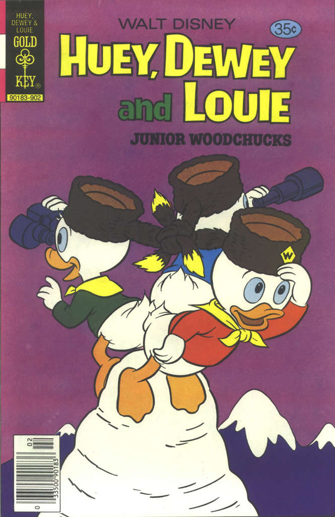 Huey, Dewey, and Louie Junior Woodchucks #54