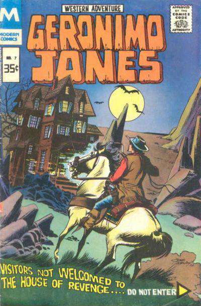 Geronimo Jones #7  - 2nd printing