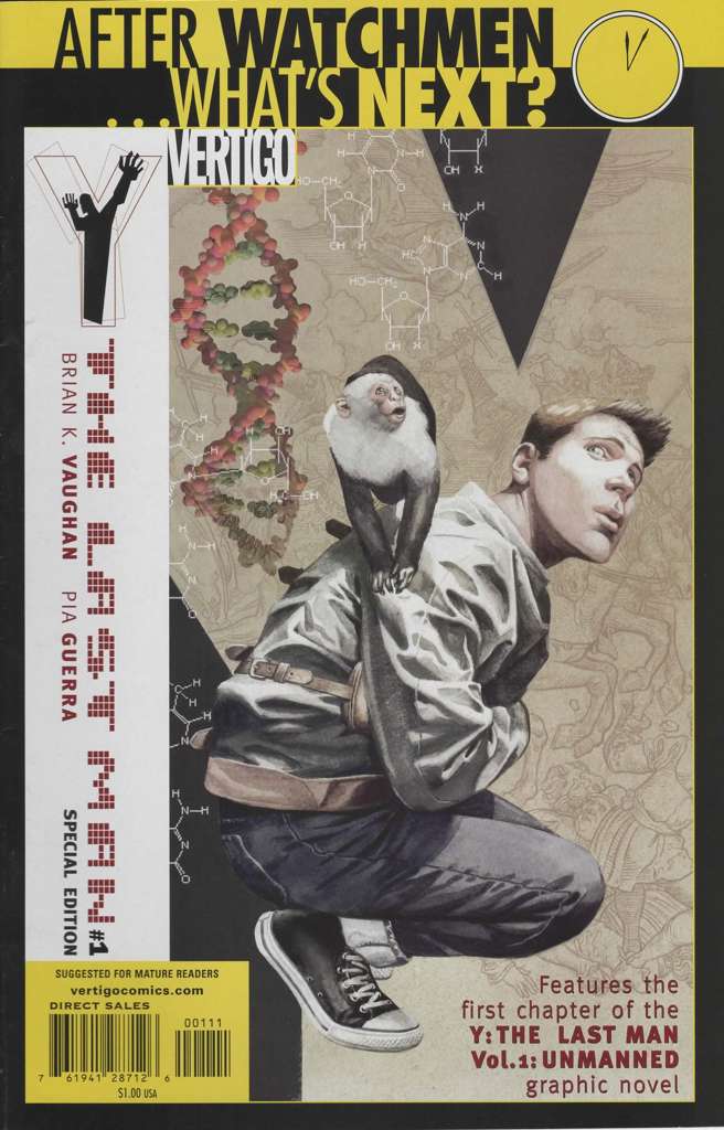 Y: The Last Man #1  - 2nd printing