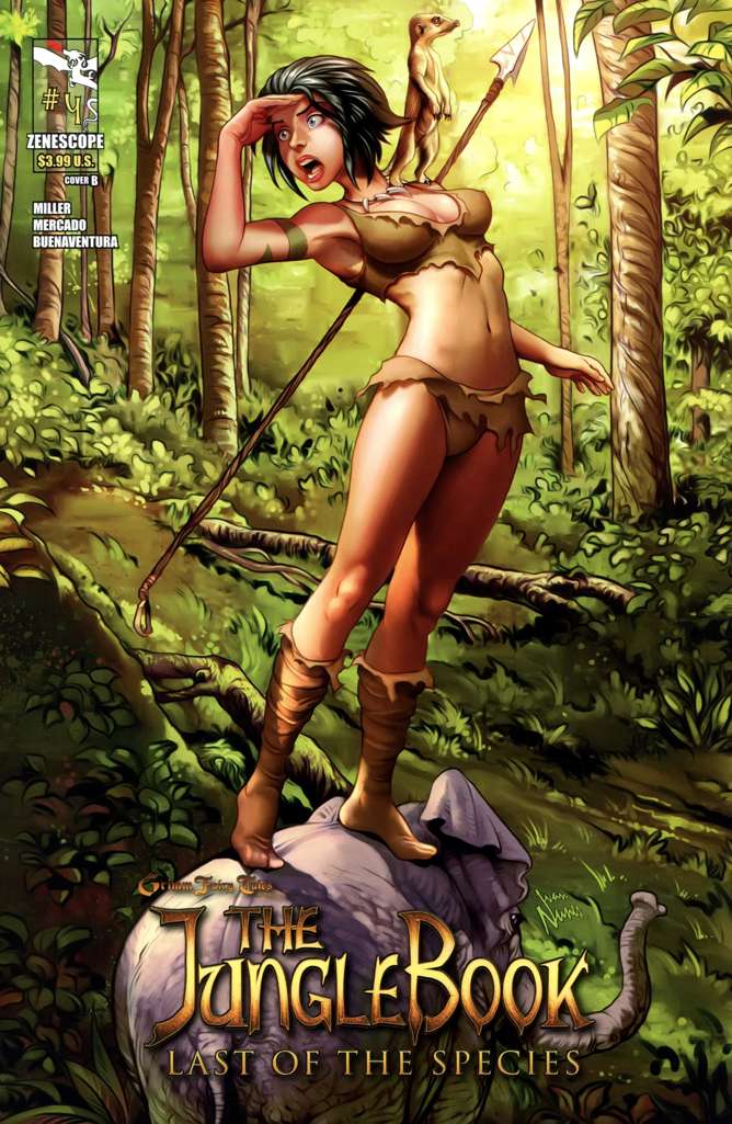 Grimm Fairy Tales presents The Jungle Book: Last of the Species #4 Variation B