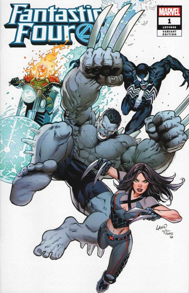 Fantastic Four (6th Series) #1 Variation 43