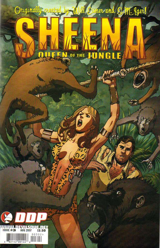 Sheena, Queen of the Jungle (Devil’s Due) #3 Variation B