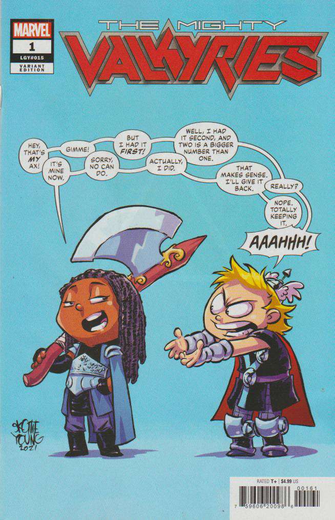 The Mighty Valkyries #1 Variation E
