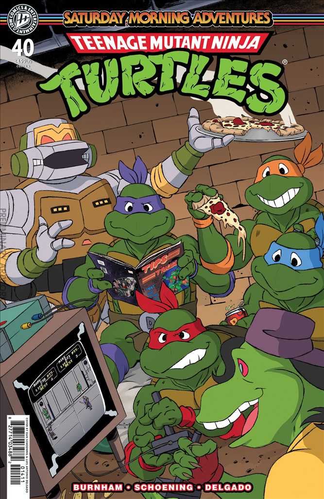 Teenage Mutant Ninja Turtles: Saturday Morning Adventures Continued #40 Variation A