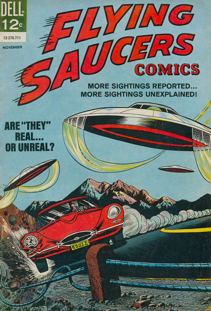 Flying Saucers (Dell) #4