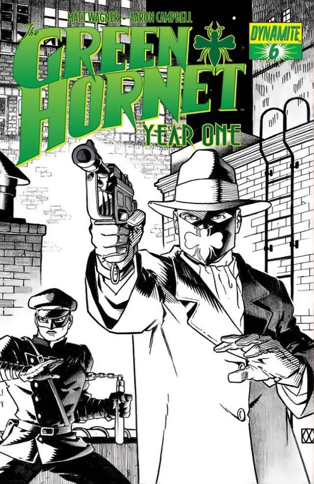 Green Hornet: Year One #6 Variation C