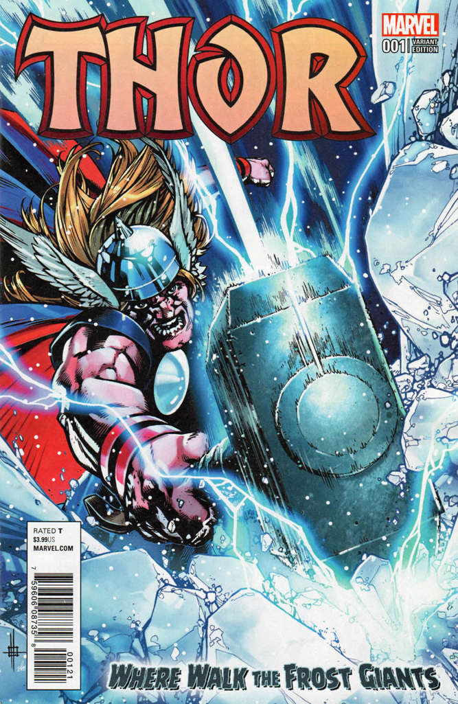 Thor: Where Walk the Frost Giants #1 Variation A