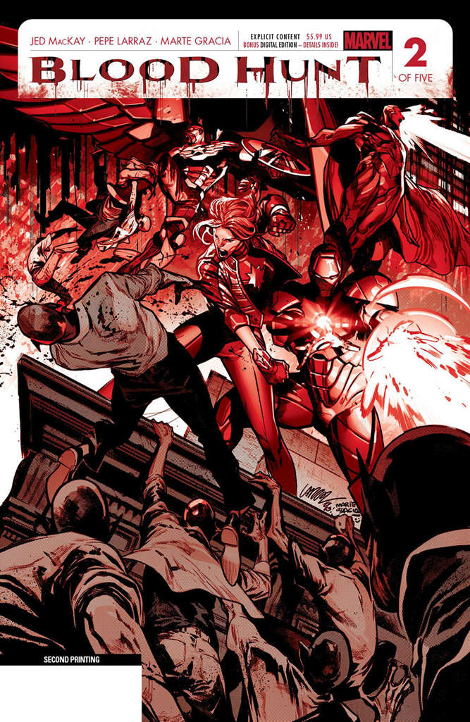 Blood Hunt: Red Band #2  - 2nd printing
