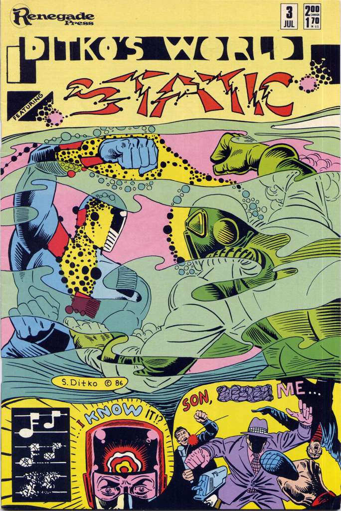 Ditko’s World Featuring Static #3