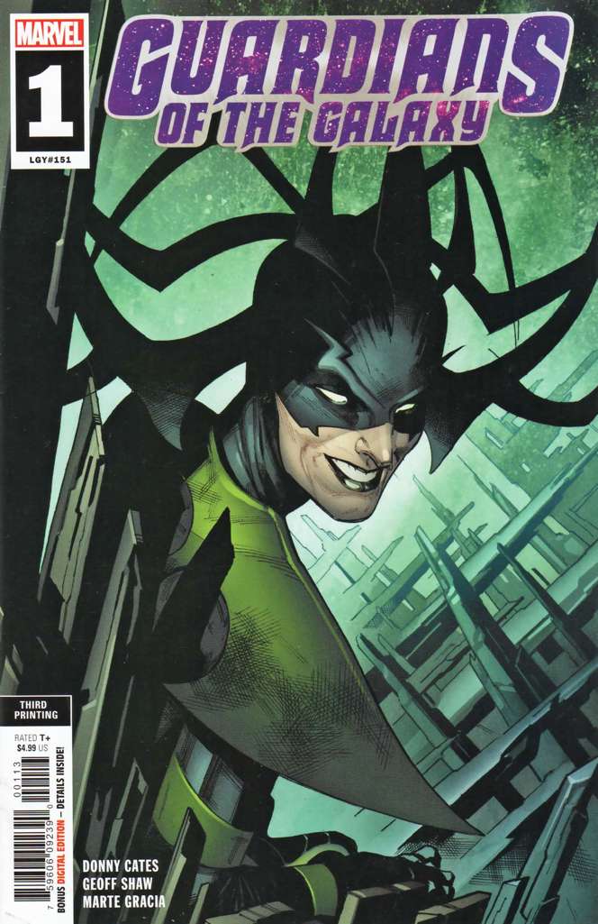 Guardians of the Galaxy (5th Series) #1  - 3rd printing
