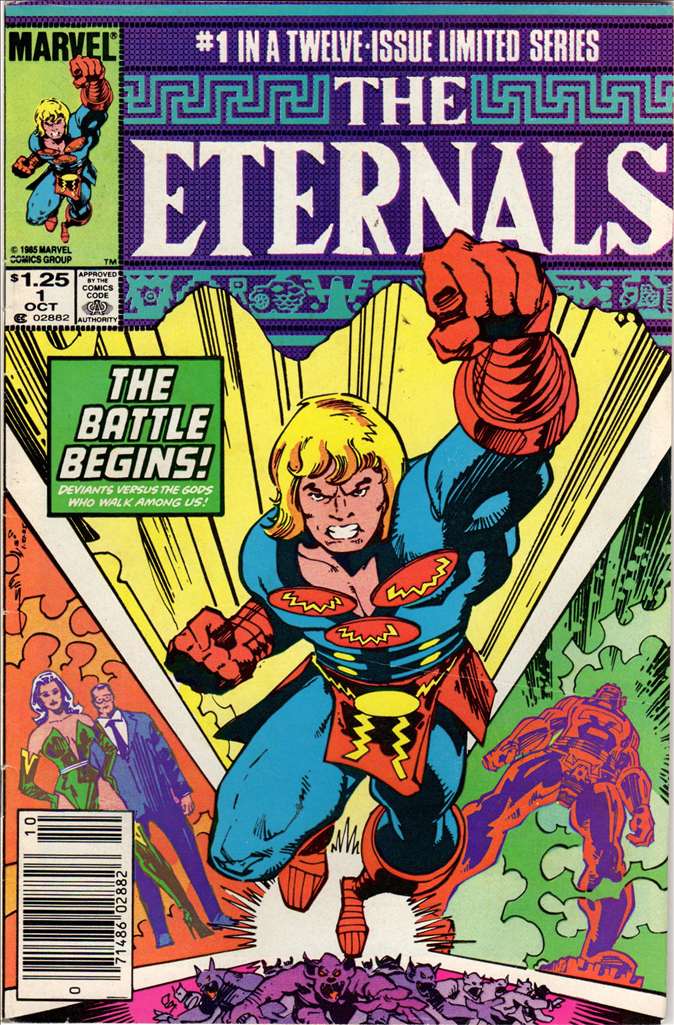 The Eternals (Ltd. Series) #1 Newsstand Edition