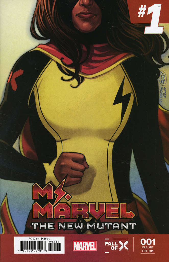 Ms. Marvel: The New Mutant #1 Variation E