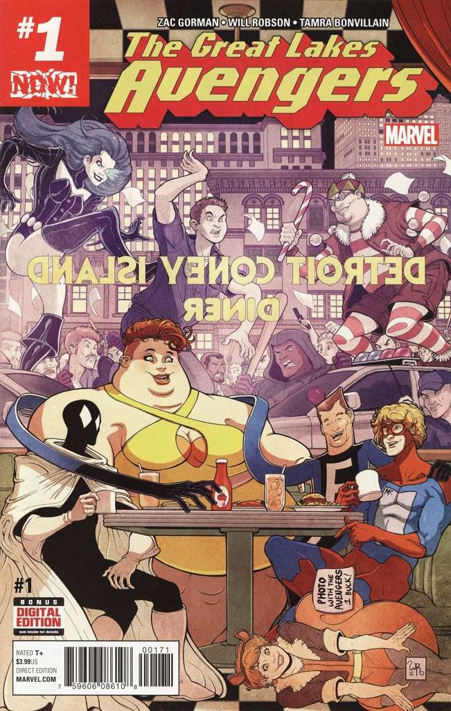 Great Lakes Avengers #1 Variation F