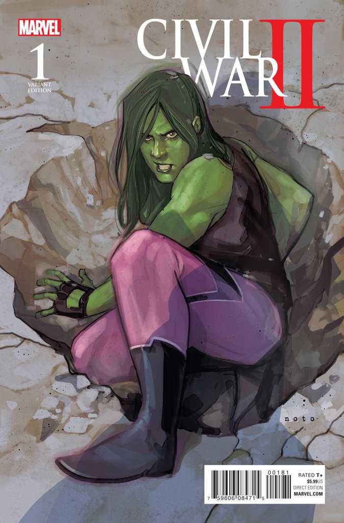 Civil War II #1 Variation H