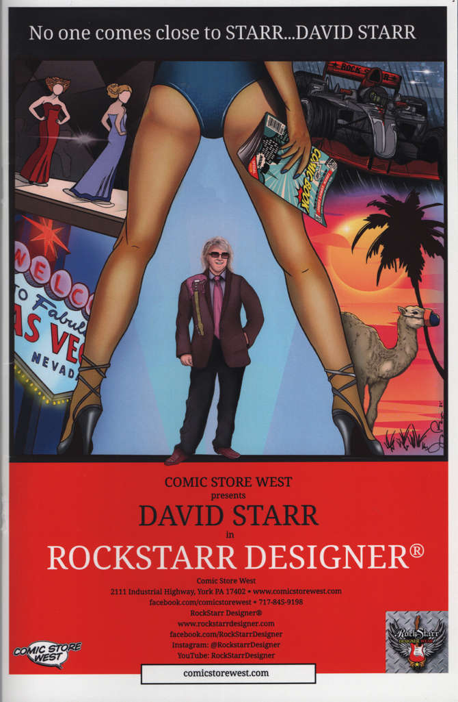 Rockstarr Designer: The Comic Book