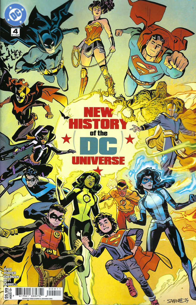 New History of the DC Universe #4 Variation A