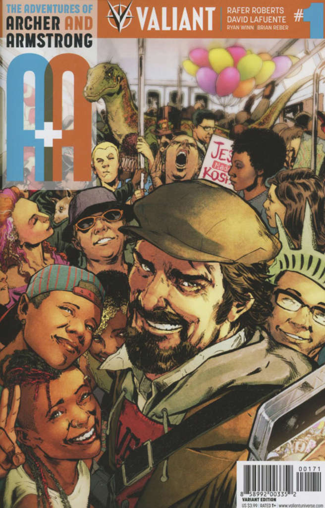 A&A: The Adventures of Archer & Armstrong #1 Variation G