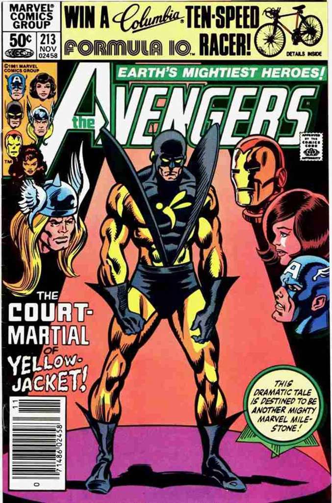 The Avengers #213 Newsstand Edition