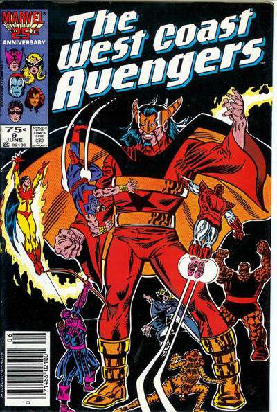 West Coast Avengers #9 Newsstand Edition