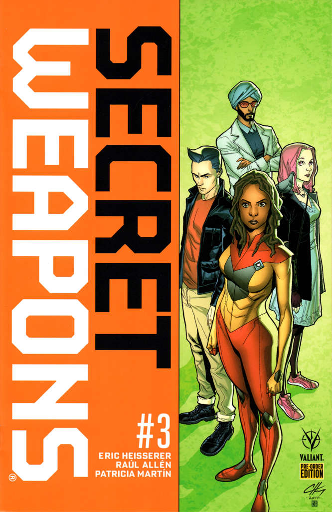 Secret Weapons (2nd Series) #3 Variation E