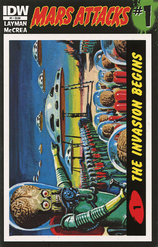Mars Attacks (3rd Series) #1 Variation A