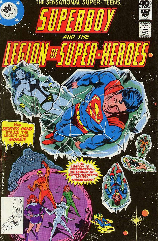 Superboy and the Legion of Super-Heroes #254 Variation A