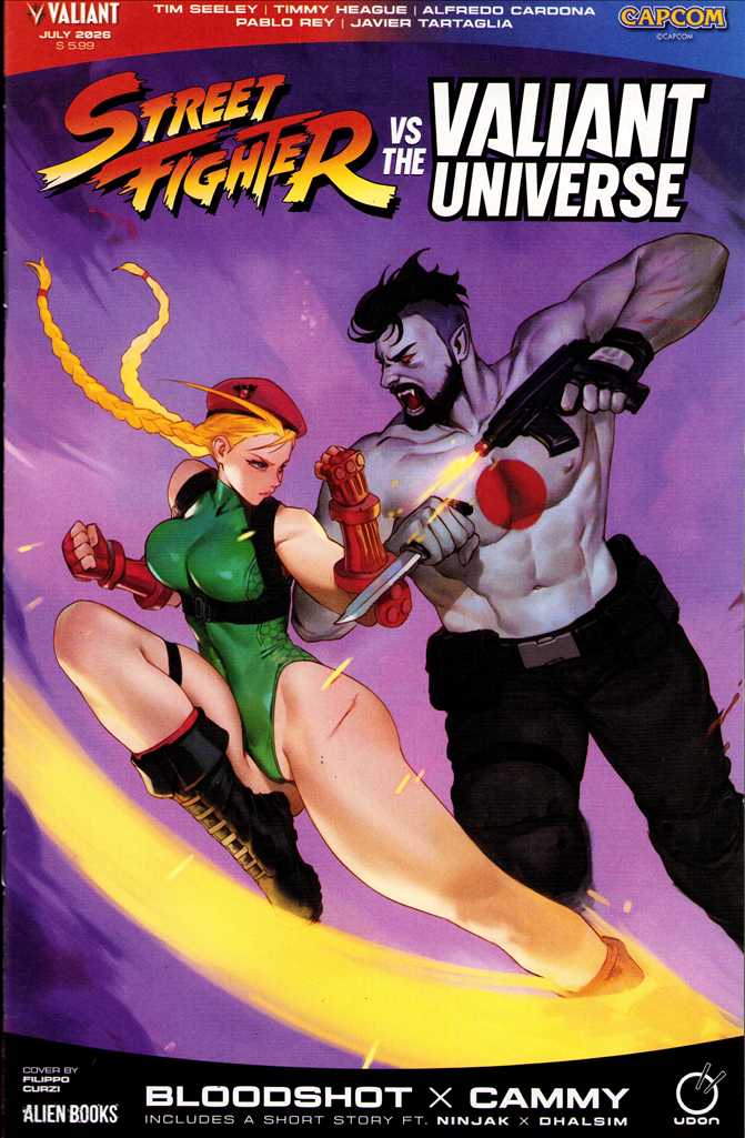 Street Fighter vs. the Valiant Universe #1 Variation A
