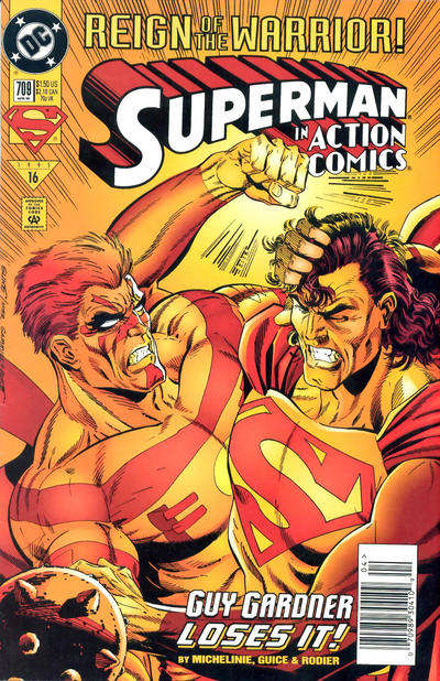 Action Comics #709 Newsstand Edition