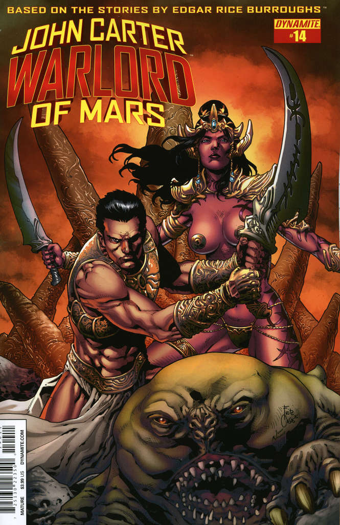 John Carter, Warlord of Mars (2nd Series) #14 Variation A
