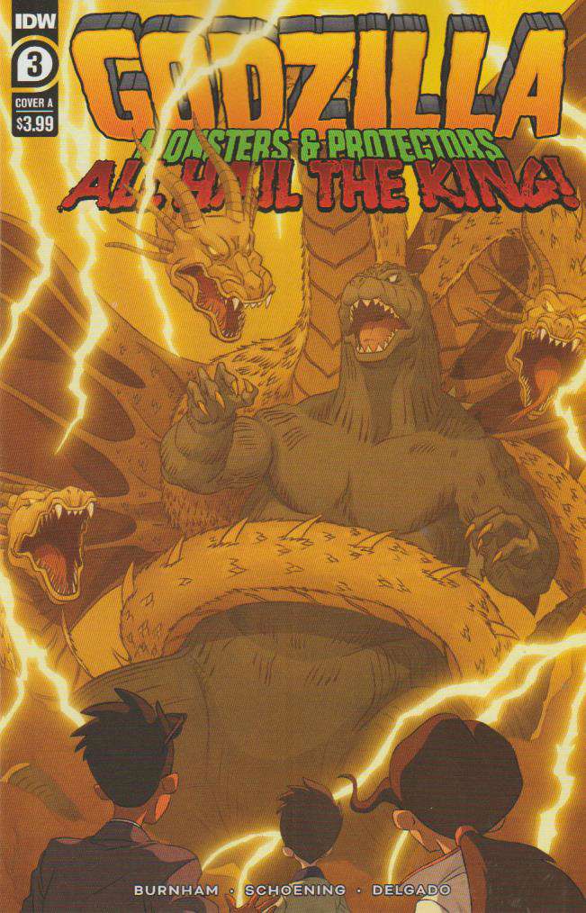 Godzilla: Monsters & Protectors All Hail the King! #3 Variation A