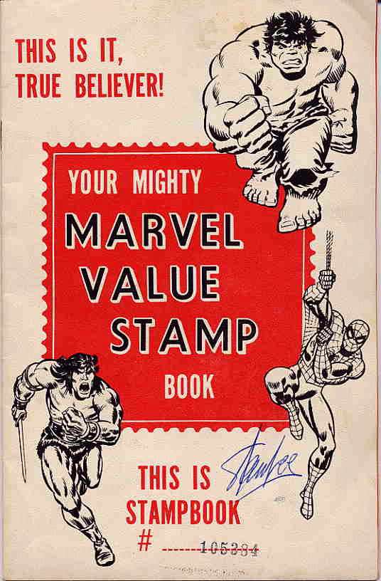 Marvel Value Stamp Book
