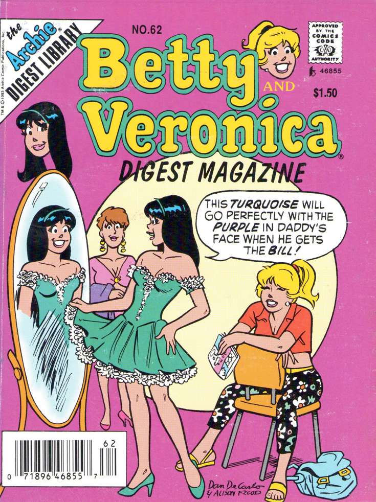 Betty and Veronica Digest Magazine #62
