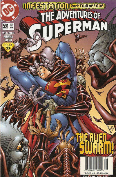 Adventures of Superman #591 Newsstand Edition