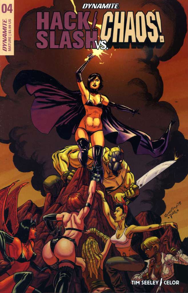 Hack/Slash vs Chaos #4 Variation A