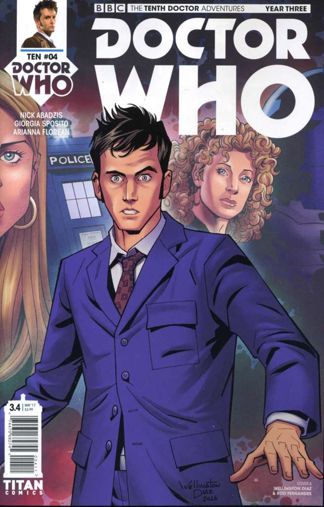 Doctor Who: The Tenth Doctor Year Three #4 Variation A