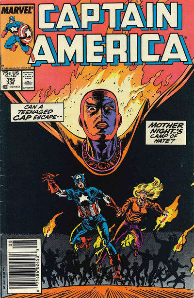 Captain America (1st Series) #356 Newsstand Edition