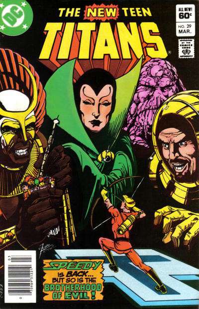 The New Teen Titans (1st Series) #29 Newsstand Edition