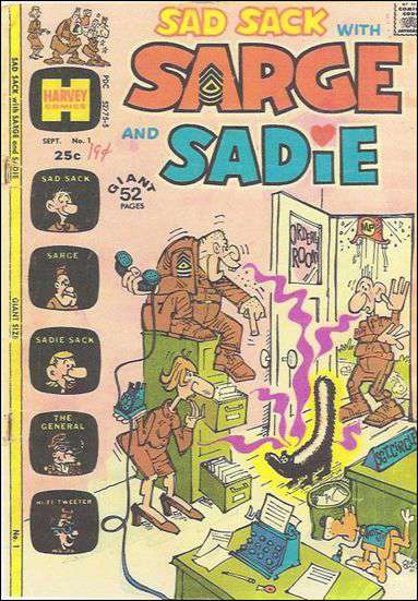 Sad Sack with Sarge &amp; Sadie
