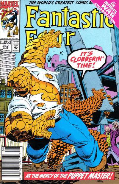 Fantastic Four (Vol. 1) #367 Newsstand Edition