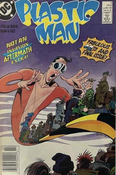Plastic Man (3rd Series) #4 Newsstand Edition